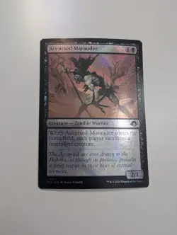 MTG - Accursed Marauder (Ripple Foil) - Commander: Modern Horizons 3 NM/M Cond - Image 1