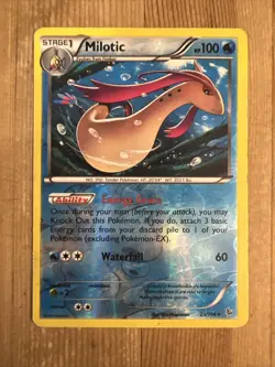 Milotic - 23/106 - Holo Rare - Reverse Holo HP English Pokemon XY FlashFire - Image 1