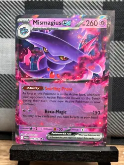 Pokemon TCG: Mismagius EX 36/94, Phantasmal Flames _ HOLO - Image 1