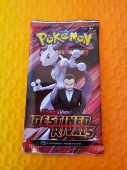 Pokemon TCG: Scarlet and Violet Destined Rivals Sealed Booster Pack 1x - Image 1