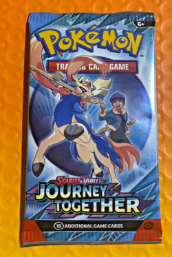 Pokemon TCG: Scarlet and Violet Journey Together Booster Pack Sealed - Image 1