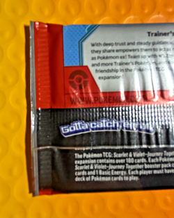 Pokemon TCG: Scarlet and Violet Journey Together Booster Pack Sealed - Image 5