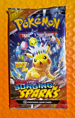 Pokemon TCG: Scarlet and Violet Surging Sparks Sealed Booster Pack - Image 1