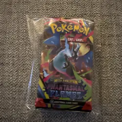 Bulk Lot POKEMON MEGA EVOLUTION Phantasmal Flames Booster Packs x5 Live Auction - Image 3
