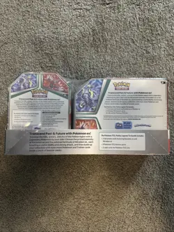 Pokemon TCG Miraidon & Koraidon Costco 2-Pack Tins – 9 Booster Packs– NEW SEALED - Image 2