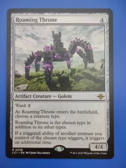 MTG Roaming Throne NM Lost Caverns Of Ixilan Magic The Gathering Card - Image 1