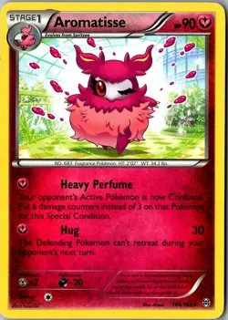 Aromatisse 106/162 Rare XY - BREAKthrough LP Pokemon Card - Image 1
