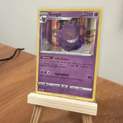 Pokemon Gengar TCG Holo Rare Card 2020 Sword and Shield #085/202 - Image 3