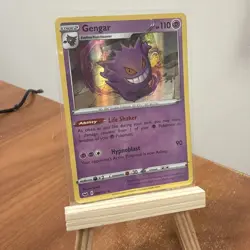 Pokemon Gengar TCG Holo Rare Card 2020 Sword and Shield #085/202 - Image 4