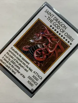 Slifer The Sky Dragon Egyptian God Card Anime Yugioh Rare Alt Art Illustrator - Image 3