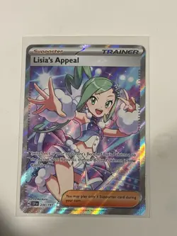 Lisias Appeal 234/191 Full Art Ultra Rare Surging Sparks Pokemon TCG Card NM - Image 1