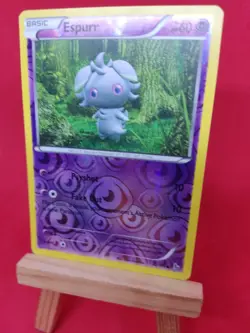 42/106 Espurr Reverse Holo XY Flashfire 2014 Pokemon TCG Card - Image 3