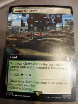 Sunpetal Grove (Extended Art) Universes Beyond: Fallout Regular - Image 1