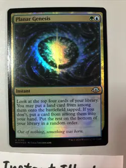 NM Planar Genesis - Foil Modern Horizons 3 Mtg Tcg - Image 3