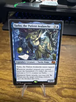 1x Taeko, the Patient Avalanche NM-Mint, English Foundations Jumpstart MTG Magic - Image 1