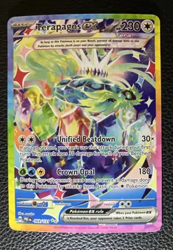 2025 Pokemon Prismatic Evolutions Terapagos ex #169/131 - Image 1