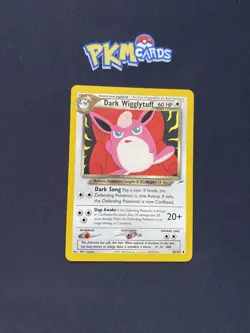 Pokemon TCG Dark Wigglytuff Neo Destiny 40/105 Regular LP. - Image 1
