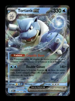 Carte Pokemon Tortank-ex 009/165 151 FR - Image 1
