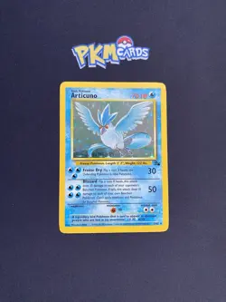 Pokemon TCG Articuno Fossil 2/62 Holo Rare LP. - Image 1