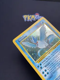 Pokemon TCG Articuno Fossil 2/62 Holo Rare LP. - Image 2