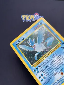 Pokemon TCG Articuno Fossil 2/62 Holo Rare LP. - Image 3