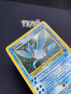 Pokemon TCG Articuno Fossil 2/62 Holo Rare LP. - Image 4