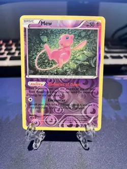 Pokemon TCG Mew Reverse Holo 29/124 Fates Collide XY - Image 1