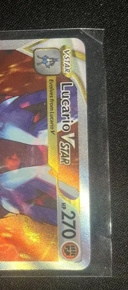 Lucario VSTAR SWSH291 : Sword & Shield Promo Holo Full Art 270 HP Pokemon TCG - Image 4