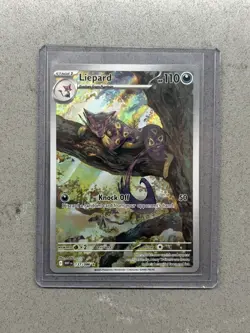 2025 Pokemon SV White Flare WHT EN Liepard Illustration Rare #137/086 - Image 1