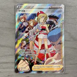 Pokemon Irida GG63/GG70 Crown Zenith Galarian Gallery Full Art Holo (NM) - Image 1