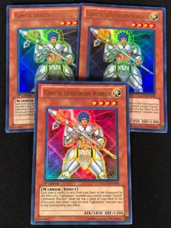 Yugioh Garoth Lightsworn Warrior LCGX-EN246 1ST Ultra x3 (LP) - Image 1