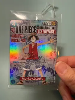 Monkey.D.Luffy (055) (College Basketball US Voyage) P-055 One Piece - Image 4