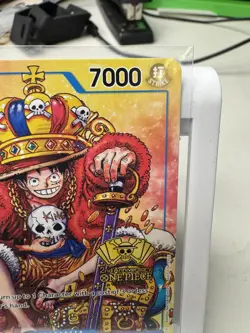 Monkey.D.Luffy (2nd Anniversary Stamped Promo) P-043 - One Piece TCG - English - Image 4