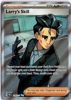 Larry's Skill 139/131 Ultra Rare Prismatic Evolutions Pokemon Card - Image 1