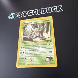 Pokemon TCG Giovanni's Pinsir 24/132 Gym Challenge Non-Holo Rare Card A1 - Image 3