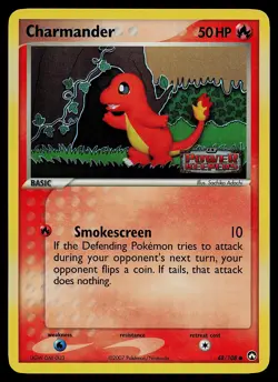 Pokemon Card - Charmander Power Keepers 48/108 Common Reverse Holo Stamped - Image 1