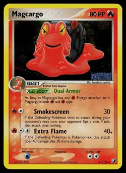 Pokemon Card - Magcargo Unseen Forces 41/115 Uncommon Reverse Holo Stamped - Image 1