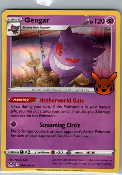 Gengar 066/196 Trick or Trade BOOster Bundle 2023 - Pokemon Card - NM - Image 1