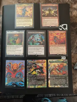 Magic The Gathering Spiderman Cards - Image 1