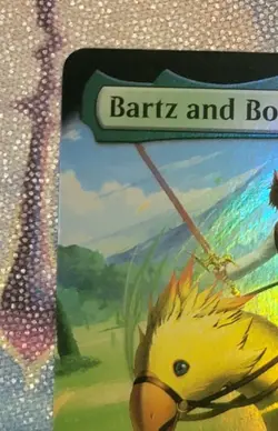 MTG Final Fantasy Fin 0469 Bartz and Boko Extended Art Foil - Image 2