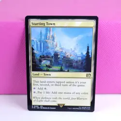 MTG Magic the Gathering Starting Town 289/764 Final Fantasy Regular LP - Image 1
