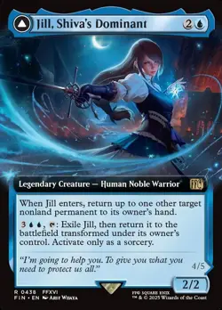 Foil Jill, Shiva's Dominant (Extended Art) - Final Fantasy [Near Mint] - Image 1