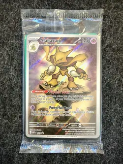 SEALED Alakazam #9 Mega Evolution ETB Black Star Promo Pokemon TCG NM - Image 1