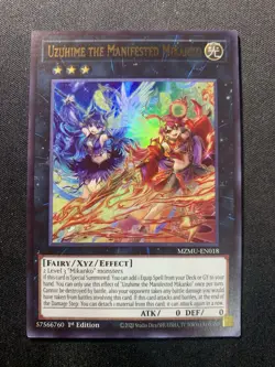 YuGiOh! Uzuhime The Manifested Mikanko MZMU-EN018 Ultra Rare Maze Of Muertos NM - Image 1