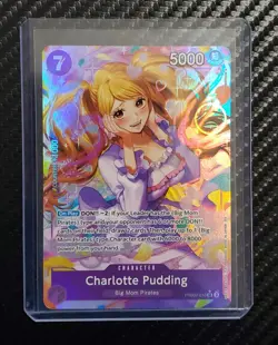 Charlotte Pudding PRB02-010 Alternate Art Premium Booster One Piece - Image 1