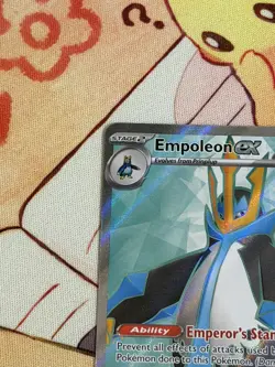 Empoleon EX 114/094 Me02: Phantasmal Flames Holo Full Art Pokemon Card Near Mint - Image 2