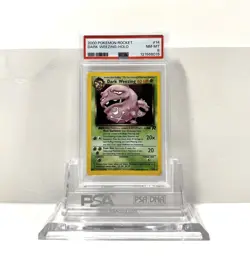 WEEZING HOLO 14/82 - TEAM ROCKET 1999 POKEMON CARD - PSA 8 NM- MINT - Image 1