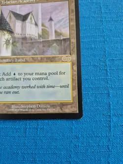 MTG Tolarian Academy Urza's Saga Vintage Magic The Gathering Card GREAT CONDISH - Image 5