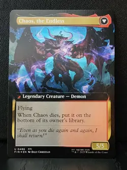 Garland, Knight of Cornelia 0486 FOIL (Extended Art) Final Fantasy MTG - Image 3