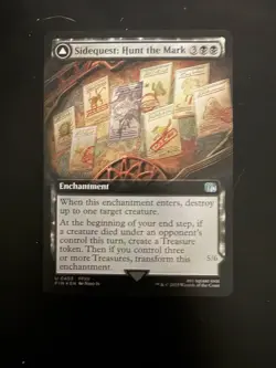 Sidequest: Hunt the Mark (Extended Art) Final Fantasy Foil MTG 453 - Image 1